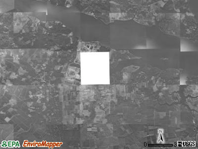 Richland township, North Carolina satellite photo by USGS
