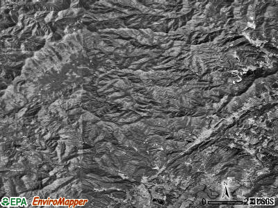 Boyd township, North Carolina satellite photo by USGS
