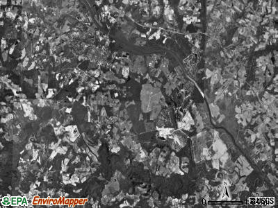 Lillington township, North Carolina satellite photo by USGS