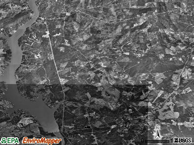 Pee Dee township, North Carolina satellite photo by USGS
