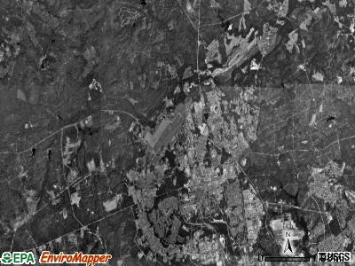 Manchester township, North Carolina satellite photo by USGS