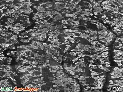 Dismal township, North Carolina satellite photo by USGS