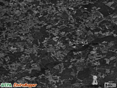 Lanesboro township, North Carolina satellite photo by USGS