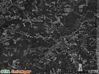 Wadesboro township, North Carolina satellite photo by USGS