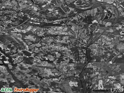 Grays Creek township, North Carolina satellite photo by USGS