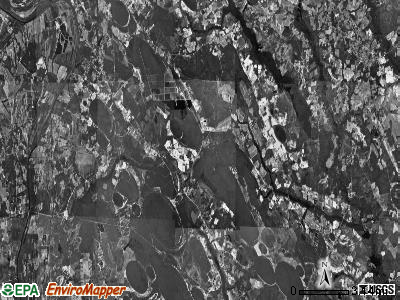 Beaver Dam township, North Carolina satellite photo by USGS
