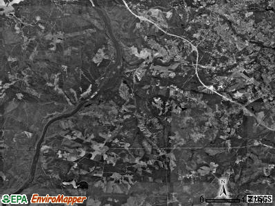 Wolf Pit township, North Carolina satellite photo by USGS