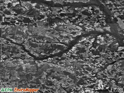 West Howellsville township, North Carolina satellite photo by USGS