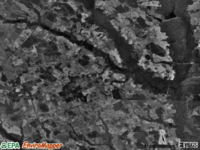 Pembroke township, North Carolina satellite photo by USGS
