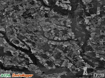 Raft Swamp township, North Carolina satellite photo by USGS