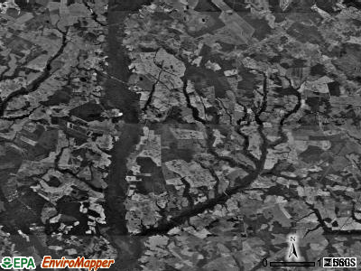 Alfordsville township, North Carolina satellite photo by USGS
