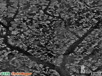 Fairmont township, North Carolina satellite photo by USGS
