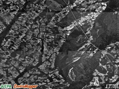 Orrum township, North Carolina satellite photo by USGS