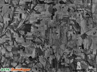 Scales Mound township, Illinois satellite photo by USGS