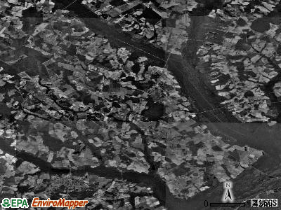 Whitehouse township, North Carolina satellite photo by USGS
