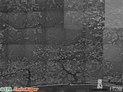 Lockwoods Folly township, North Carolina satellite photo by USGS