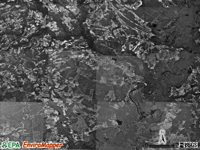 Bug Hill township, North Carolina satellite photo by USGS