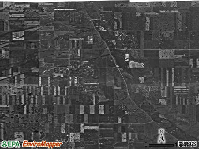 Stafford township, North Dakota satellite photo by USGS