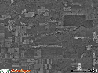 Garness township, North Dakota satellite photo by USGS