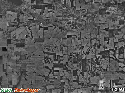 Durand township, Illinois satellite photo by USGS