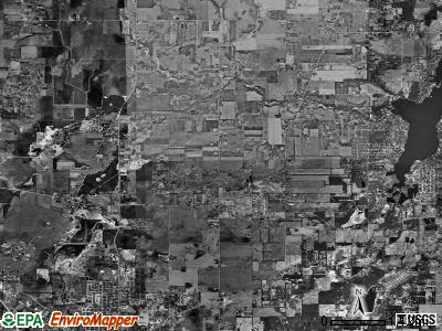 Greenwood township, Illinois satellite photo by USGS