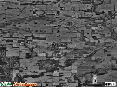 Poplar Grove township, Illinois satellite photo by USGS