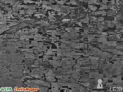 Ridott township, Illinois satellite photo by USGS