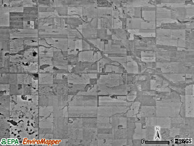 Speedwell township, North Dakota satellite photo by USGS
