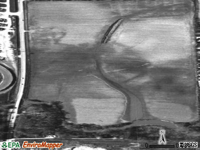 Silver Creek township, Illinois satellite photo by USGS