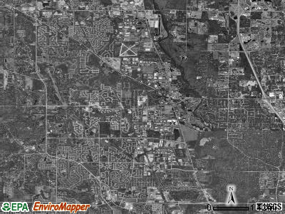 Vernon township, Illinois satellite photo by USGS