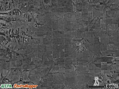 Cherry Grove-Shannon township, Illinois satellite photo by USGS