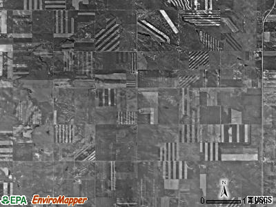 Star township, North Dakota satellite photo by USGS