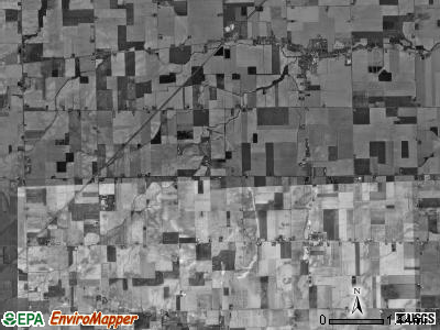 Amboy township, Ohio satellite photo by USGS