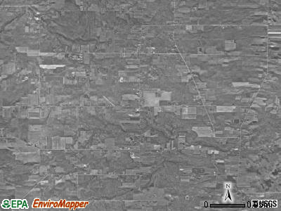Trumbull township, Ohio satellite photo by USGS