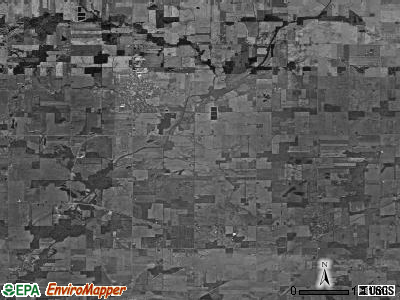 Madison township, Ohio satellite photo by USGS