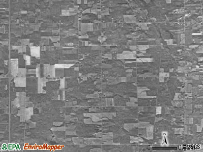 Cherry Valley township, Ohio satellite photo by USGS