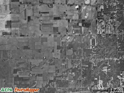 Harding township, Ohio satellite photo by USGS