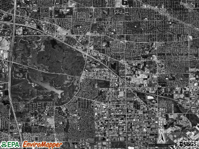 Elk Grove township, Illinois satellite photo by USGS