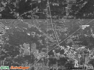 Chardon township, Ohio satellite photo by USGS