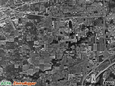 Monclova township, Ohio satellite photo by USGS
