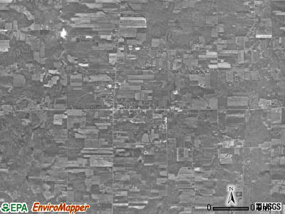 Orwell township, Ohio satellite photo by USGS