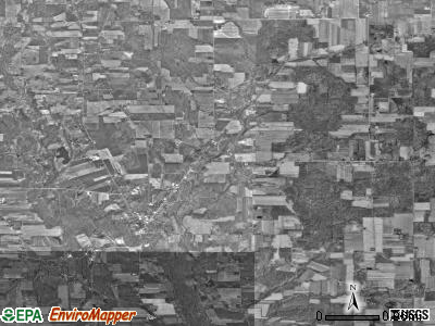 Kinsman township, Ohio satellite photo by USGS
