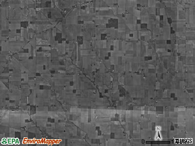 Freedom township, Ohio satellite photo by USGS