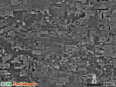 Pine Rock township, Illinois satellite photo by USGS