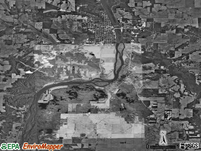 Oregon-Nashua township, Illinois satellite photo by USGS
