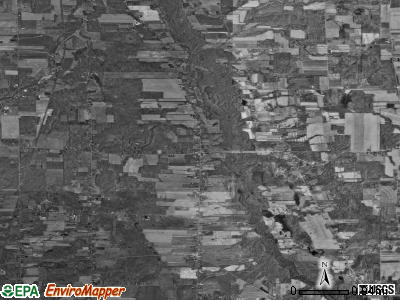 Vernon township, Ohio satellite photo by USGS