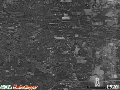 Champion township, Ohio satellite photo by USGS