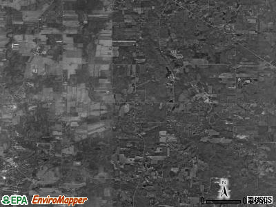 Nelson township, Ohio satellite photo by USGS
