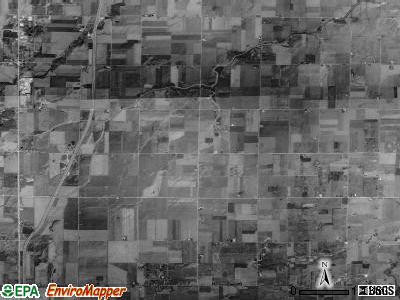 Portage township, Ohio satellite photo by USGS