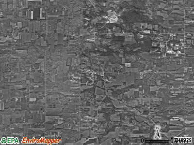 Liverpool township, Ohio satellite photo by USGS
